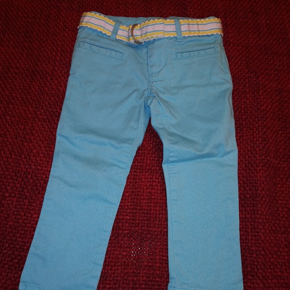 Ralph Lauren classic chinos w/belt  2/2T